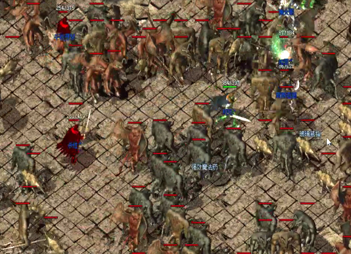 沃玛寺庙狗道进来可以待一整天不出去。